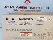 Woodward 9907-019 Low Voltage 2301A Load Sharing & Speed Control Rev New 9703