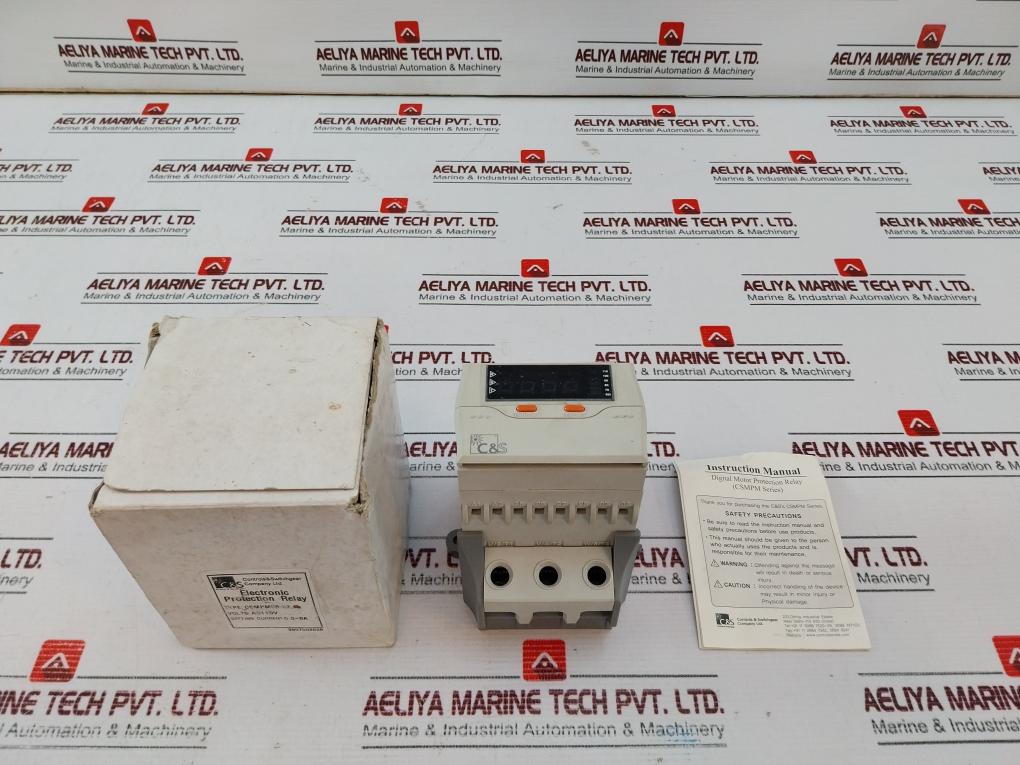 C&S Csmpm06-sz Digital Motor Protection Relay 110V 50/60Hz