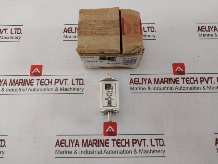 C&S Electric Cdfl 00 Hrc Fuse Link 63A 500V-80Ka 50Hz 100A St0005118