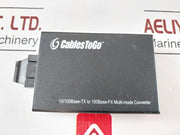Cables Togo 10/100 Base-tx To 100 Base-fx Multi-mode Converter