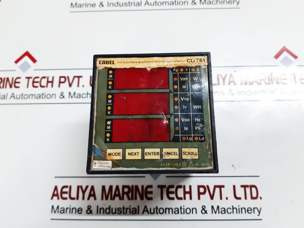 Cadel Cd 761 Digital Multi Parameter