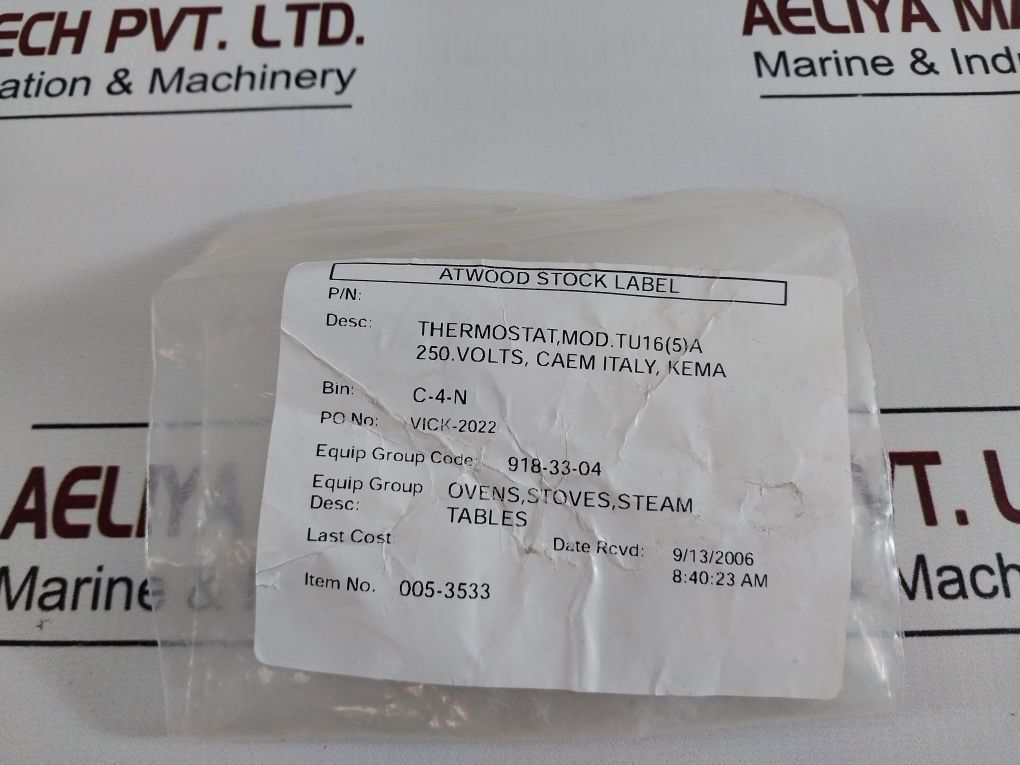 Caem Tu16(5)A Thermostat