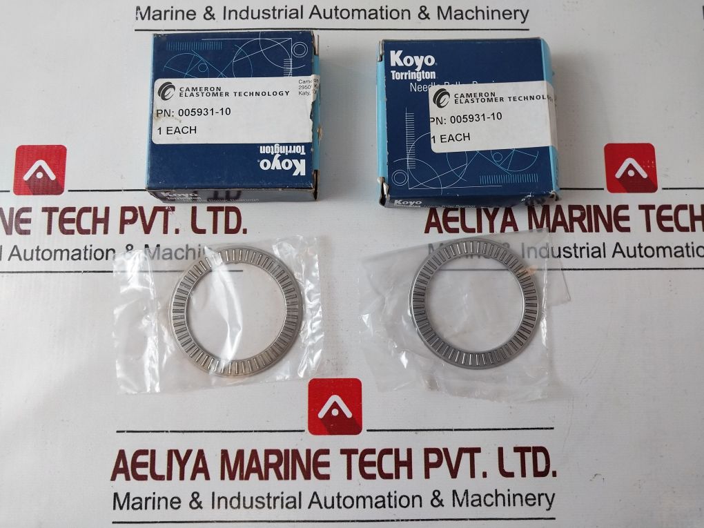 Lot Of 12X Cameron 005931-10 Thrust Bearing