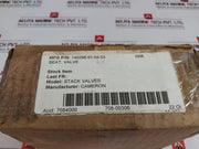 Cameron 140296-01-04-03 Stack Seat Valve Rev.01