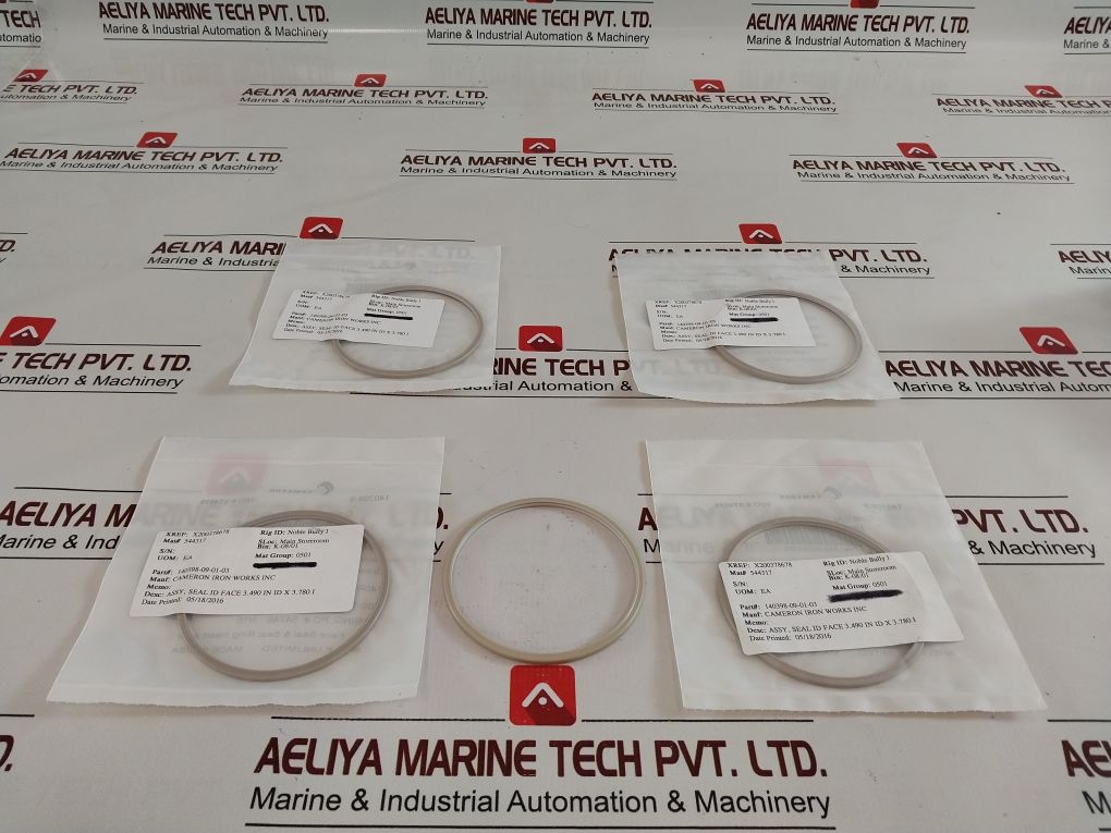 Lot Of 10X Cameron 140398-09-01-03 Assy Seal