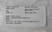 Lot of 10X Cameron 140399-12-01-03 lip seal ring