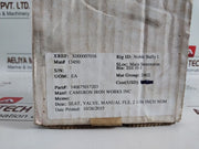 Cameron 140675-01-72-03 Rev: 02 Valve Seat Hrb 96.0