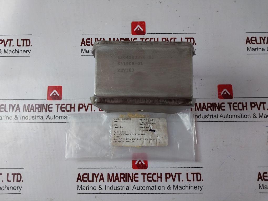 Cameron 631908-01 Retainer Plate