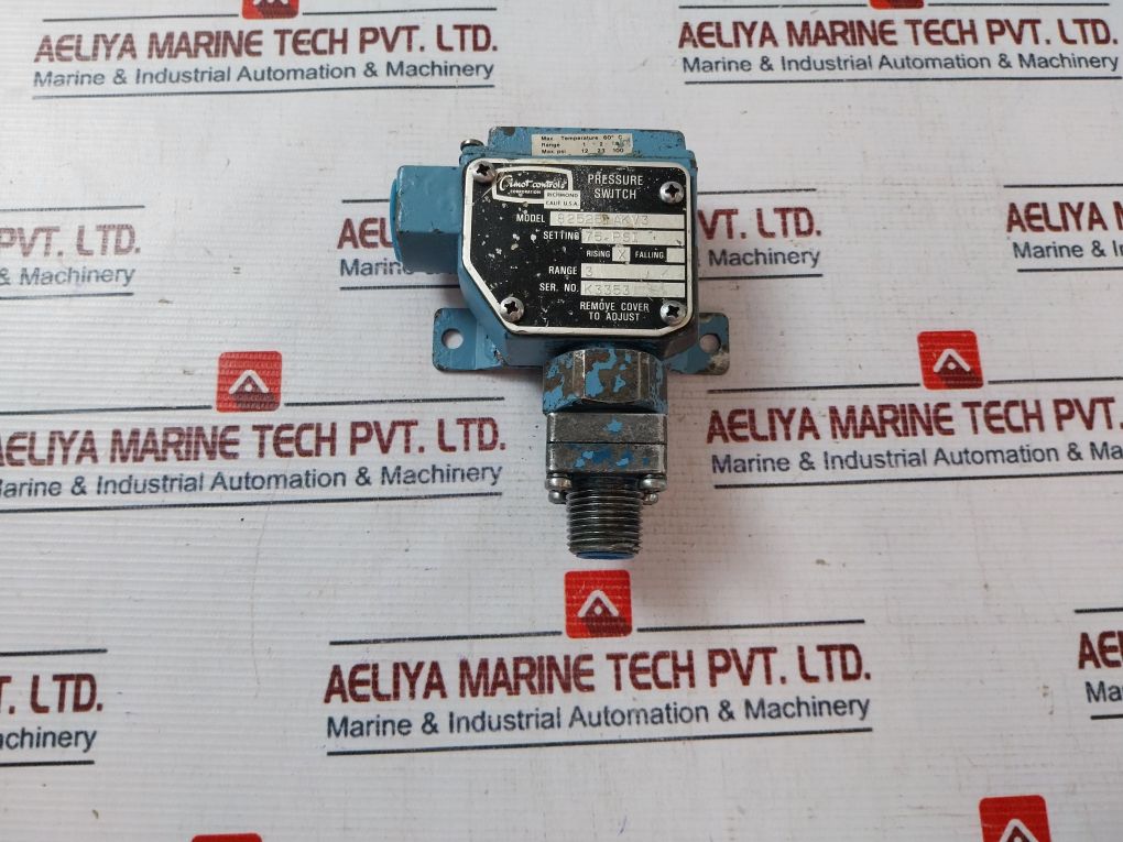 Camot Controls 8252B1Akv3 Pressure Switch 75-psi