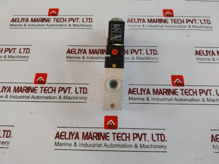 Camozzi 334-015-02 Solenoid Valve 10 Bar 24V Dc 3.1W