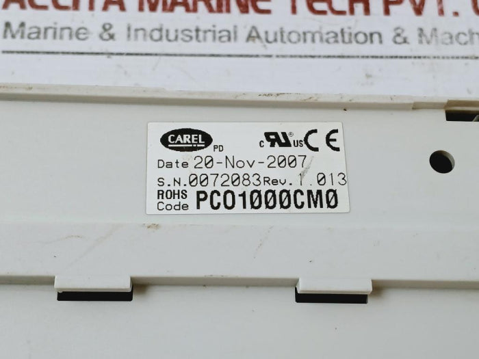 Carel Pco1000Cm0 Refrigeration Controller Module Revision - 1.013 ...