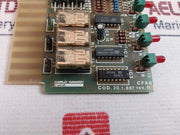 Carlo Gavazzi Cfab Printed Circuit Board 20.1.887
