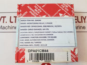 Carlo Gavazzi Dpa01Cm44 3-phase Monitoring Relay