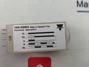 Carlo Gavazzi Haa14Qm24 Delay On Operate Timer 24-240Vac, 45-65Hz, 10Va