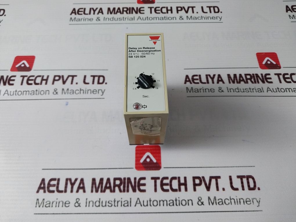 Carlo Gavazzi Sb 125 024 Delay On Release After Deenergisation 0.8-18 Sec