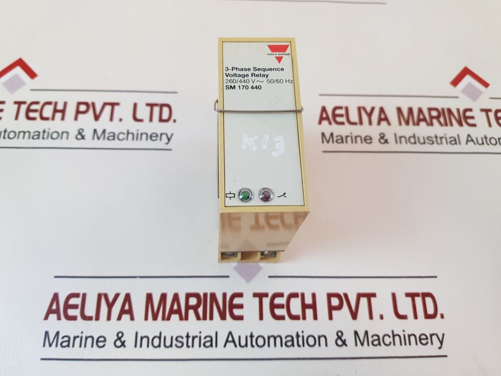 Carlo Gavazzi Sm 170 440 3-phase Sequence Voltage Relay