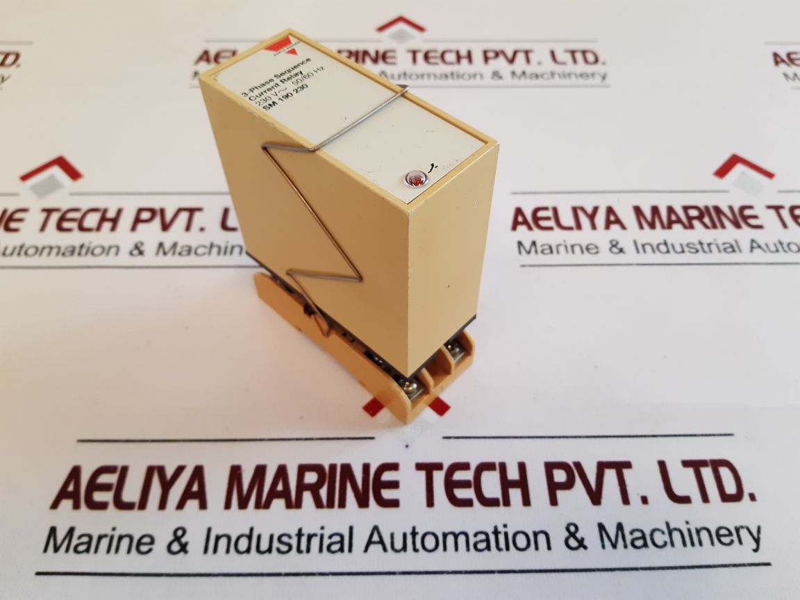 Carlo Gavazzi Sm 190 230 3-phase Sequence Current Relay Free Shipping By Express