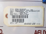 Carrier 5F40-1012 Compressor Seal End Main Bushing