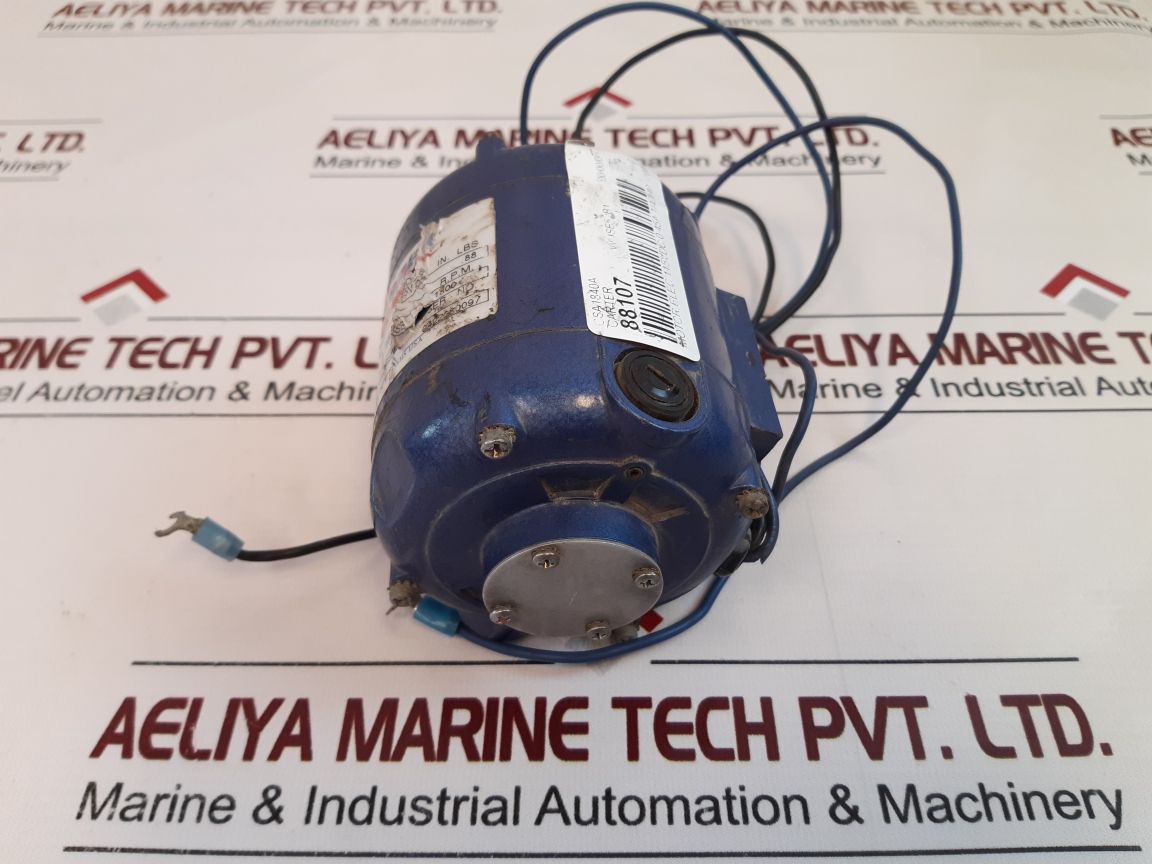 Carter Csa1840E Motor 115V Dc
