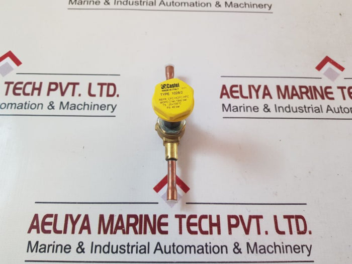 Castel 1028/2S Valve 1/4” Ods Without Coil 1028/2