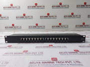 Cat 6 Full Shielded Patch Panel 16 Ports