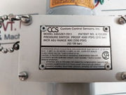 Ccs 646Gze7-7011 Pressure Switch 15 Amps 125/250/480 Vac