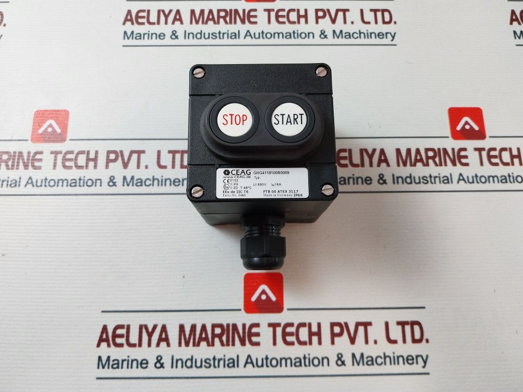 Ceag Ghg4118100R0009 Pushbutton
