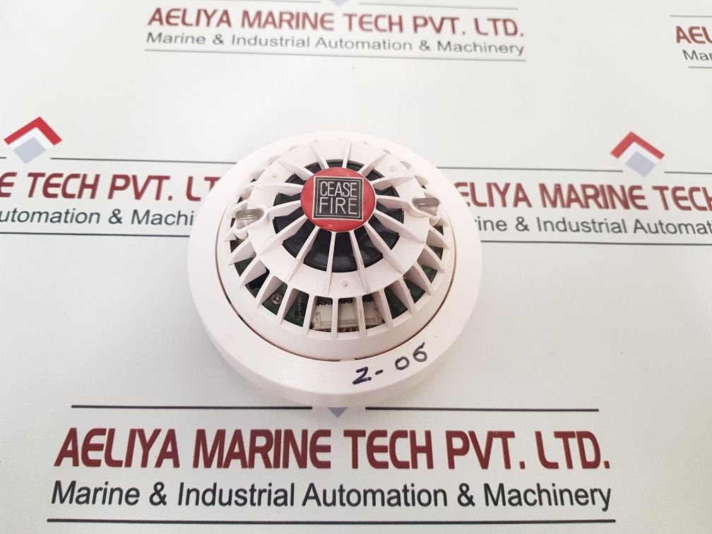 Ceasefire 1Sd12 Smoke Detector 9V Dc Battery