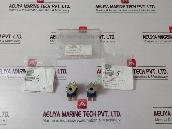 Cecilware X008A Pos.27 Solenoid Coil 552.14.11.127, K-12930-84, 120V 50/60Hz