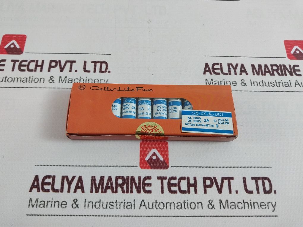 Cello-lite Fuse Uc1 3A Ac 500V Dc 250V