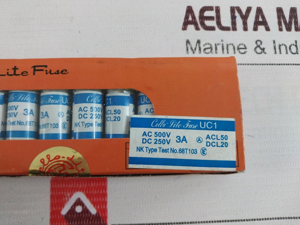 Cello-lite Fuse Uc1 3A Ac 500V Dc 250V
