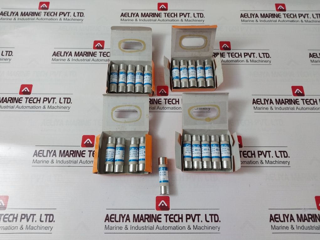 Lot Of 5X Cello-lite Fuse 68T104 Uc2 Dc 250V 60A