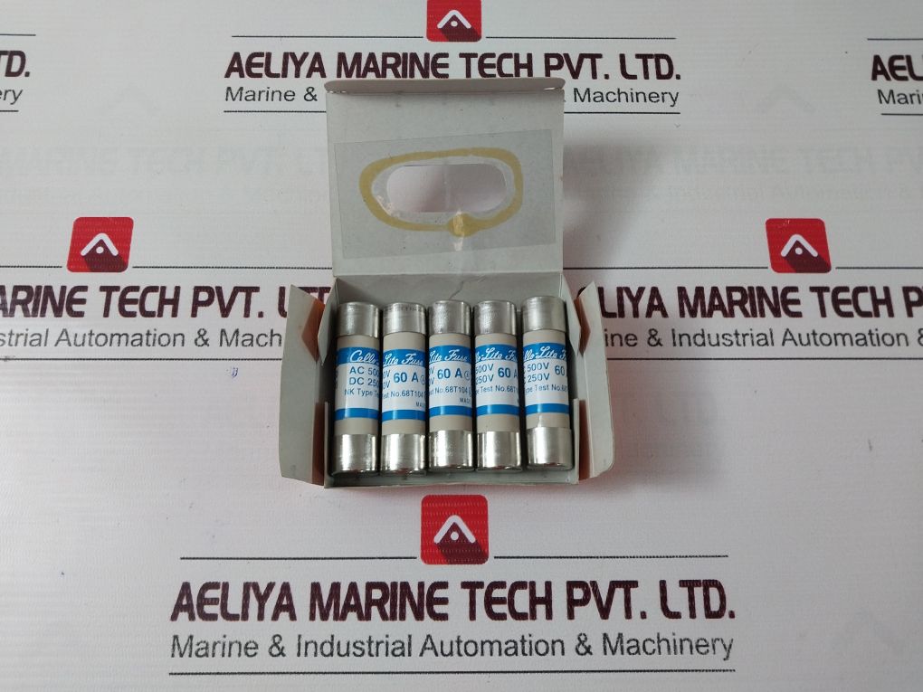 Lot Of 5X Cello-lite Fuse 68T104 Uc2 Dc 250V 60A