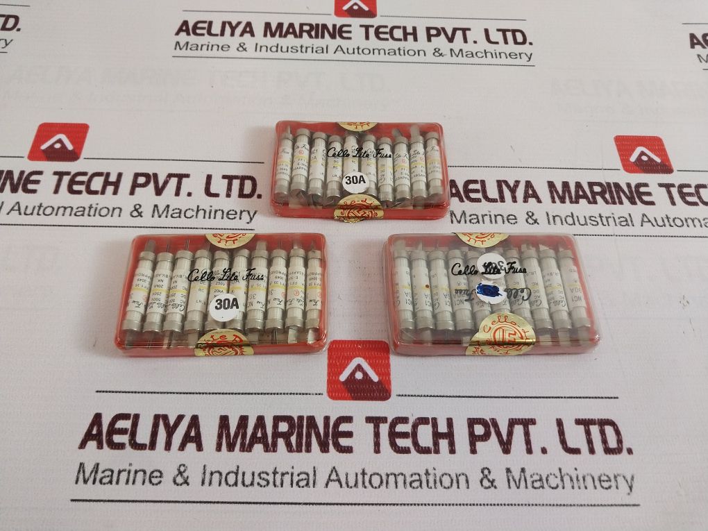 Lot Of 10X Cello Lite Fuse Nc1 30A 500Vac 250Vdc