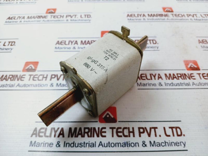 Ceramic Shell High Speed Hrc Circuit Fuse 660V 315A Gl-gg 315A