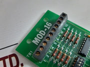 Siemens Cerberus Pyrotronics Mod-16 Fire Alarm Board Output Driver