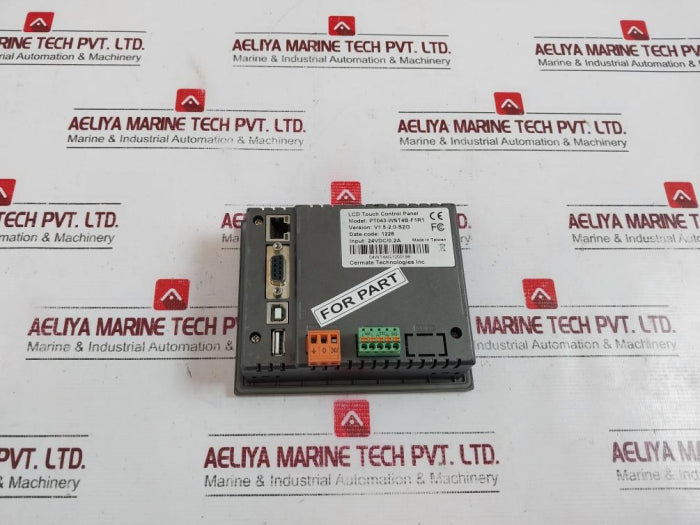 Cermate Technologies Pt043-wst4B-f1R1 Lcd Touch Control Panel (Not Working)