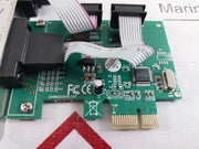 Manhattan Ch382Ssp@1107 Pci-express Serial Card