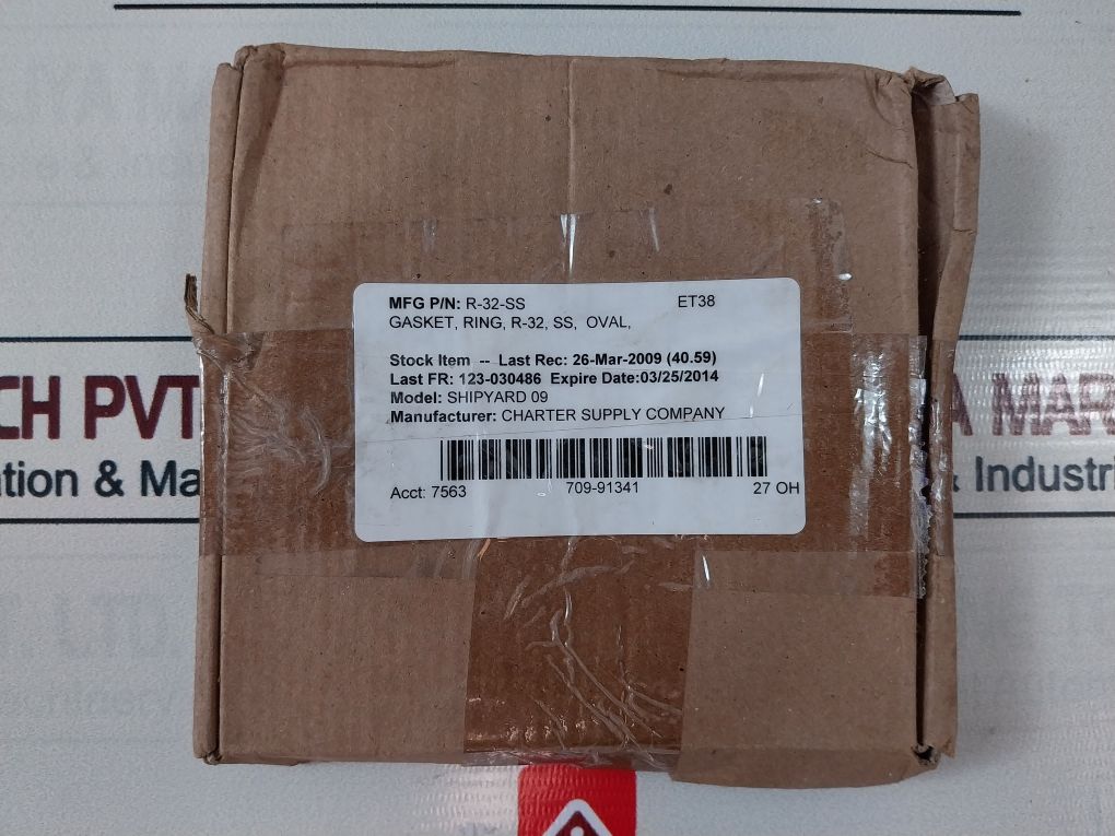 Charter Supply R-32-ss Oval Gasket Ring