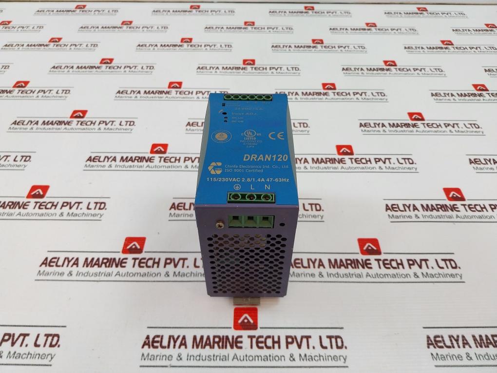 Chinfa Dran120-24A Power Supply 115/230Vac 2.8/1.4A 47-63Hz