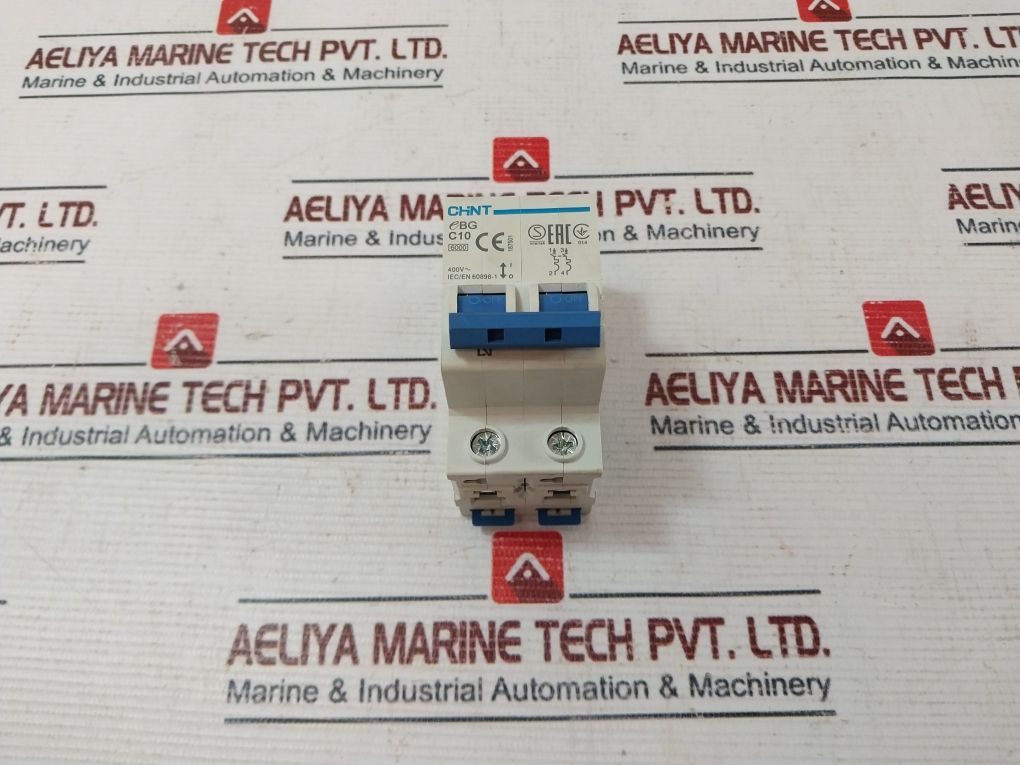 Chint C10 Miniature Circuit Breaker 2-pole 400V Ac