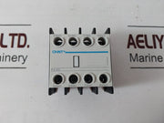 Lot of 3X Chint F4-22 Auxiliary Contact Block Box AC-15 360VA 0041006850