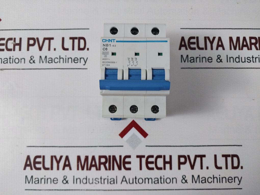 Chint Nb1-63 C6 Circuit Breaker 400V~
