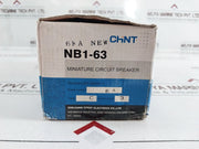 Chint Nb1-63 C6 Miniature Circuit Breaker 6A 400V Ac 3-pole
