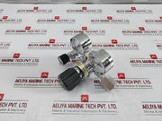 Chiyoda Seiki Bhn-3 High Select Gas Regulator Pressure Gauge A4U