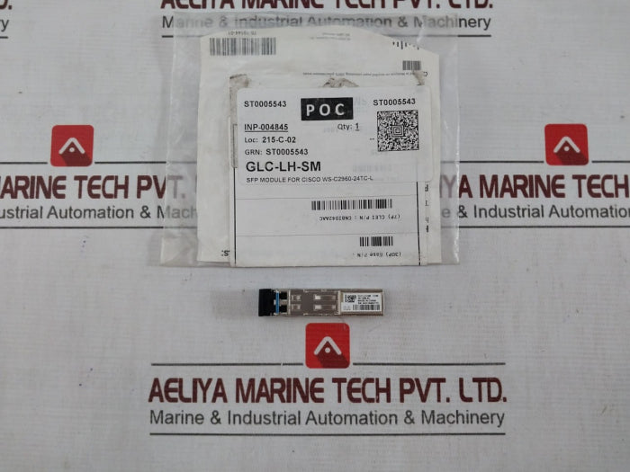 Cisco Glc-lh-sm Ethernet Transceiver Module Class 1 21Cfr1040.10