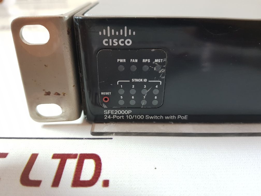 Cisco sfe2000p 24-port 10/100 ethernet switch with poe