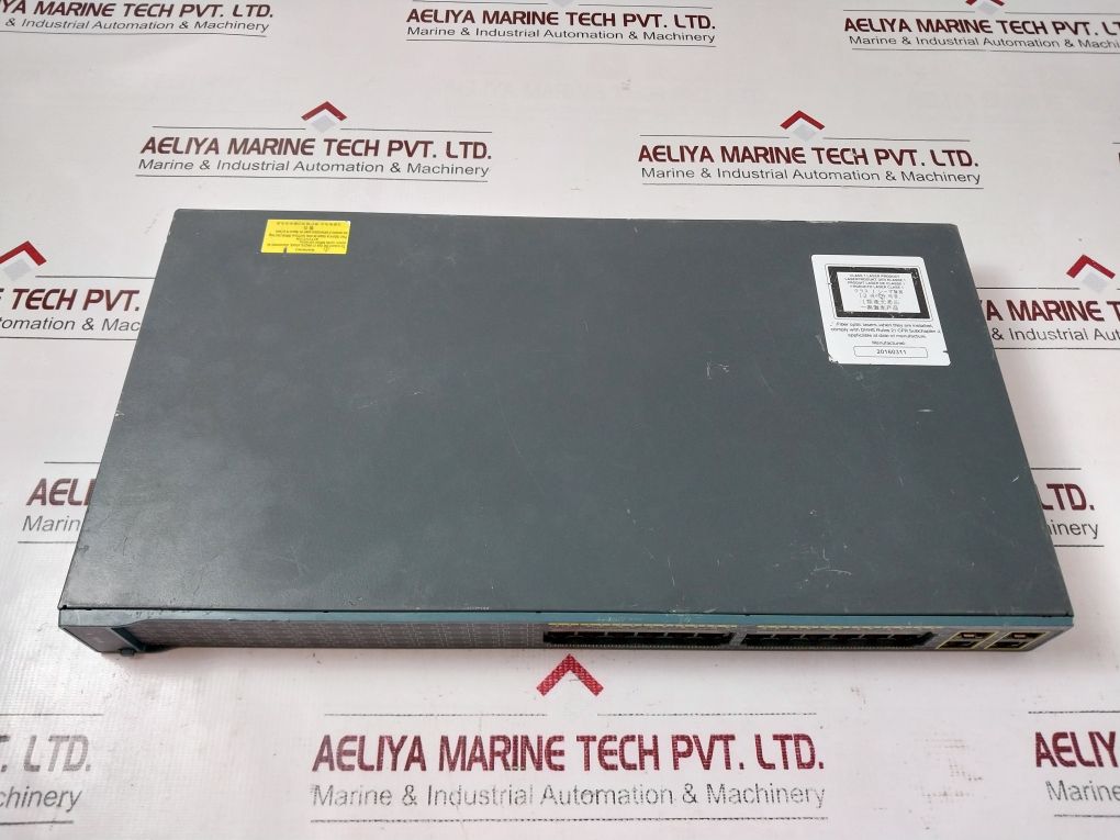 Cisco Ws-c2960+24Tc-s Ethernet Network Switch Catalyst 2960 Plus Series Si