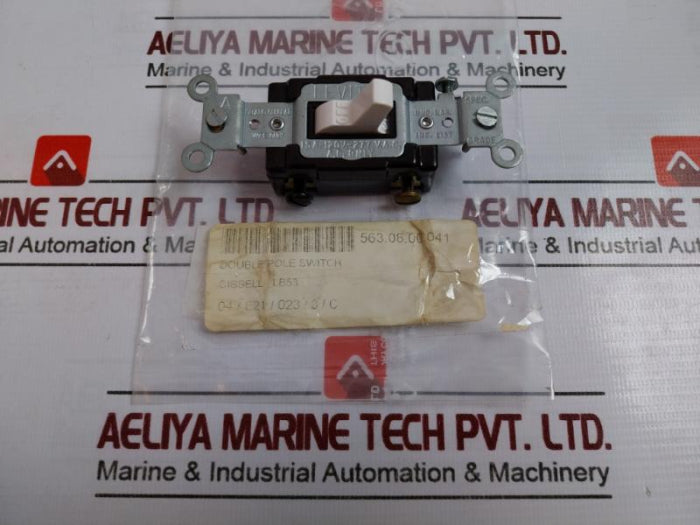 Cissell Lb53 Double Pole Switch 15A 120-277V A.C. 563.08.00.041