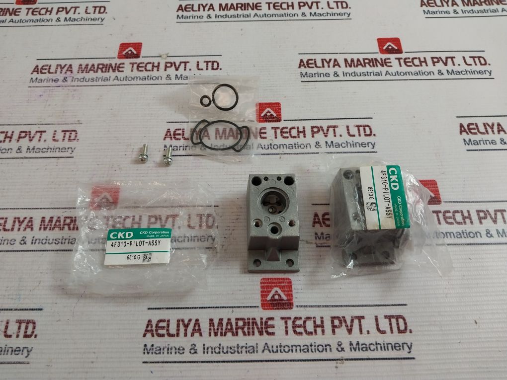 Ckd 4F310 Pilot Solenoid Valve Assy 8510 G
